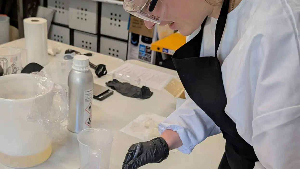 Atelier de fabrication de savon