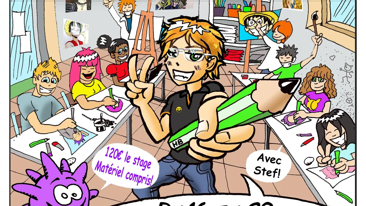 Affiche stage hiver 2026