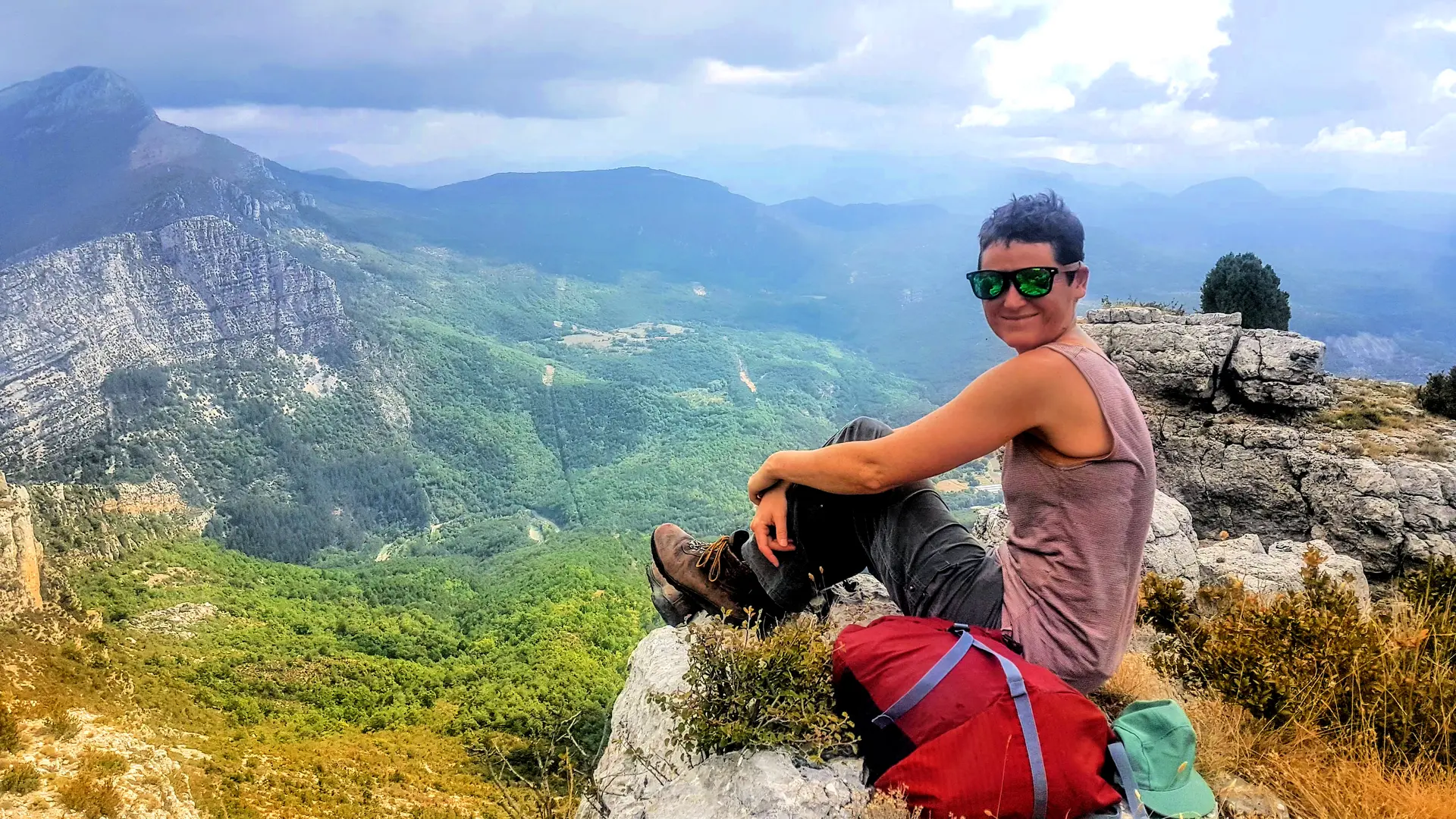 Randonnée en montagne depuis le studio..