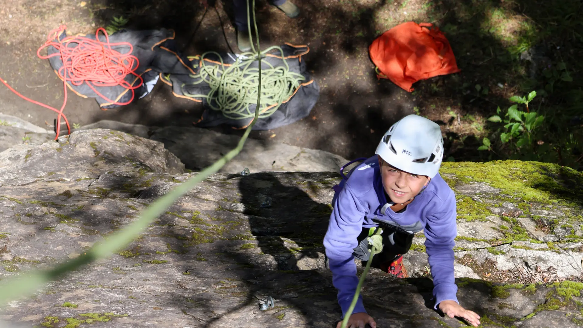 Ecole d'escalade les Balmes_Enfants_La Grave