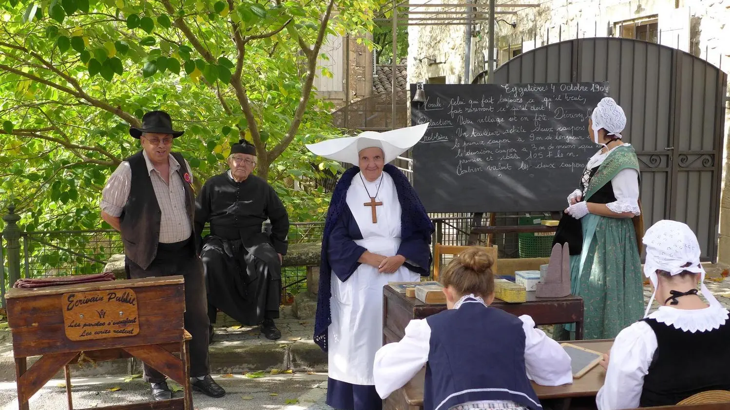 En octobre JournÃ©e Ã  l'Ancienne  Ste ThÃ©rÃ¨se