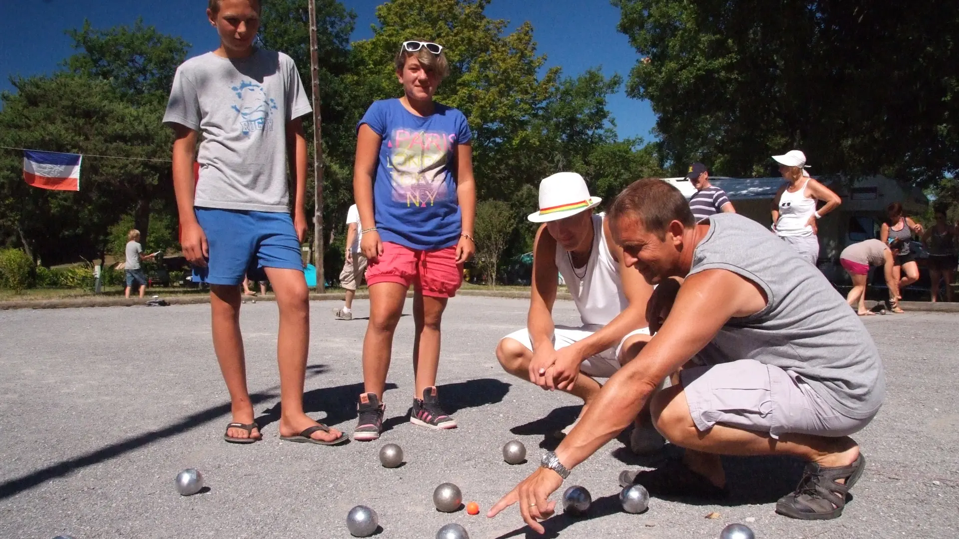 Pétanque - Camping Saint-Disdille