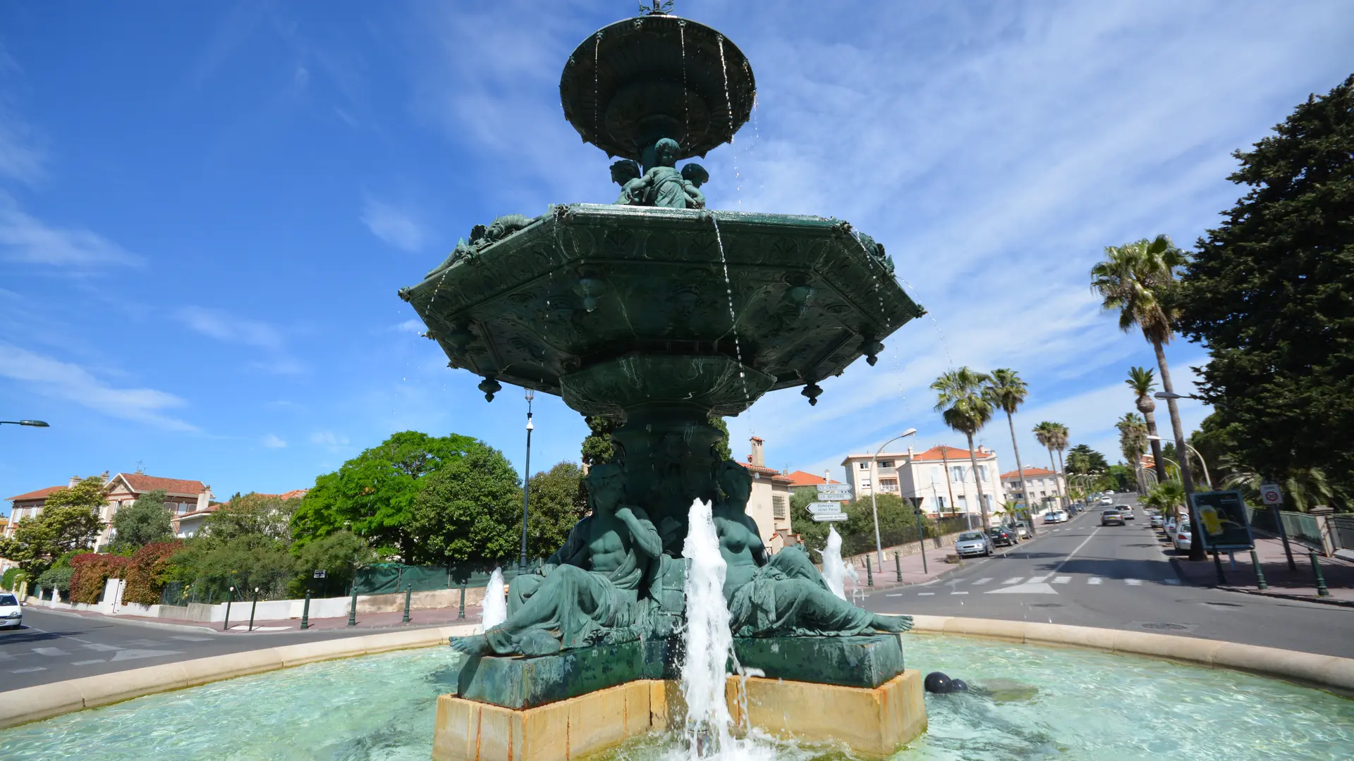 La fontaine Godillot à Hyères