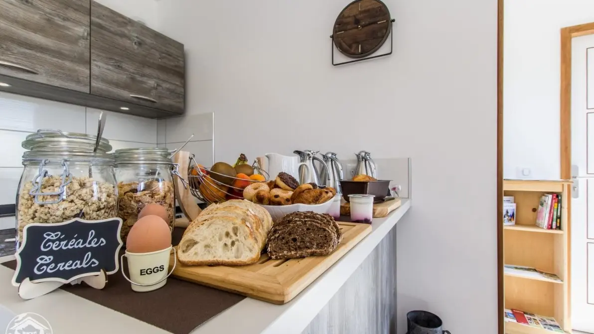 Le petit déjeuner et ses bons produits locaux