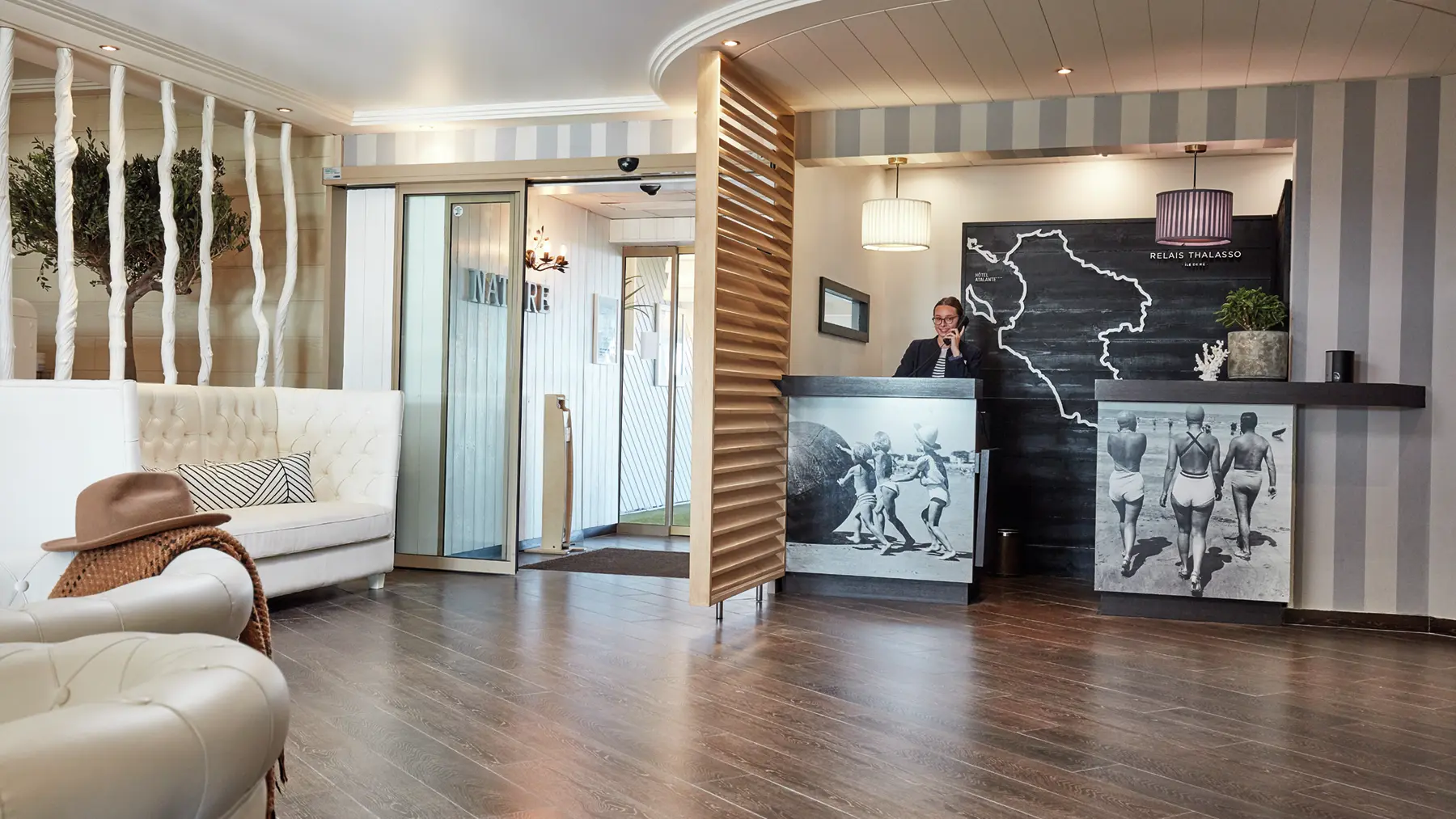 Hotel reception