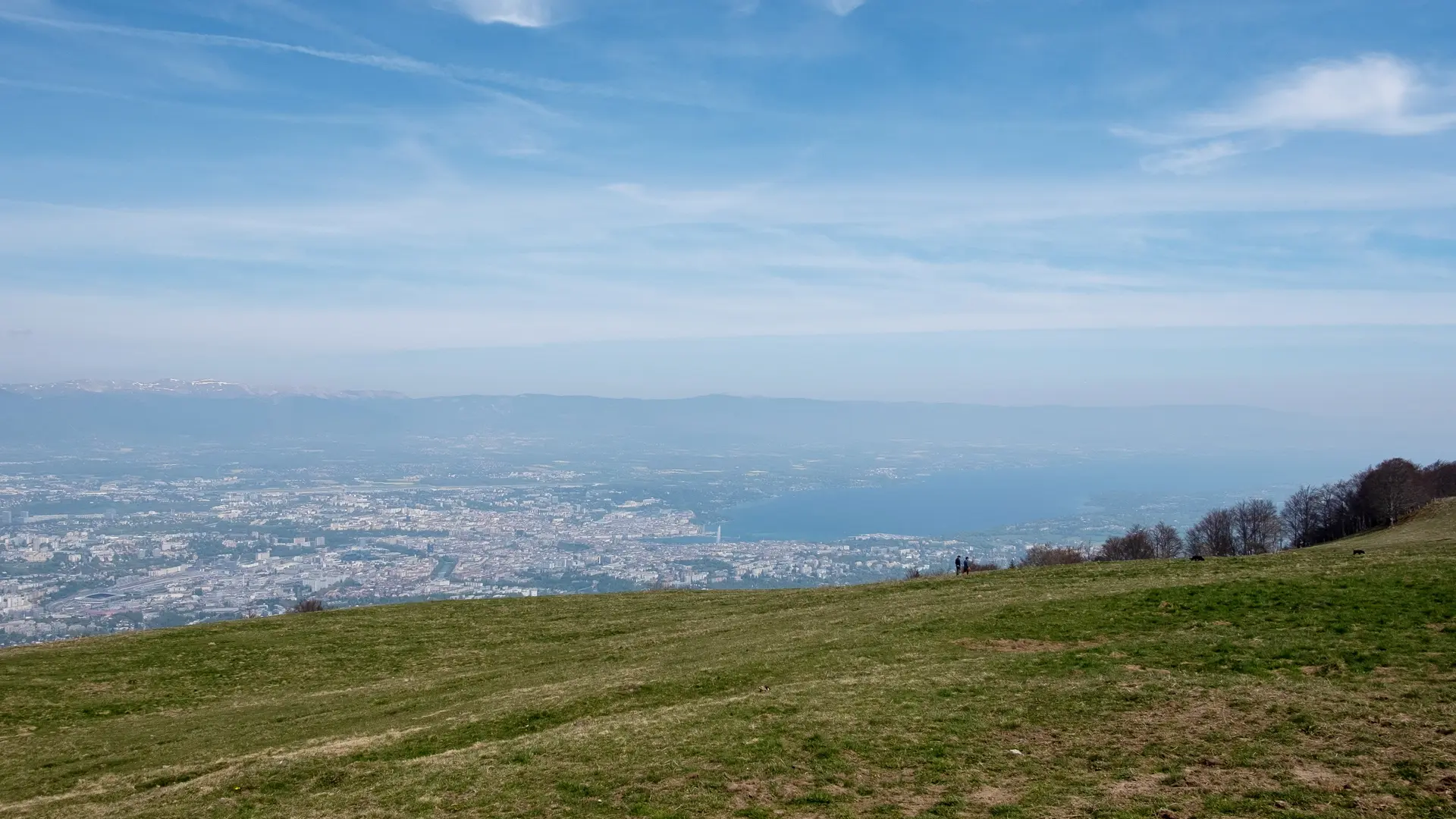 Panorama sur le lac Léman