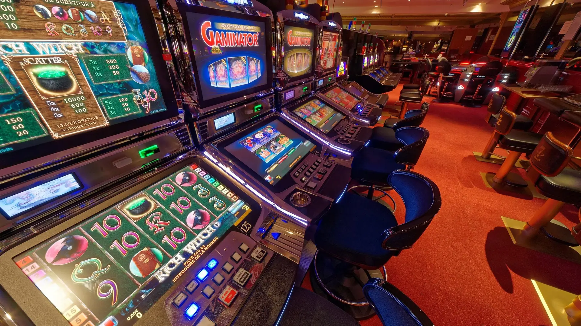 Photo de machines à sous