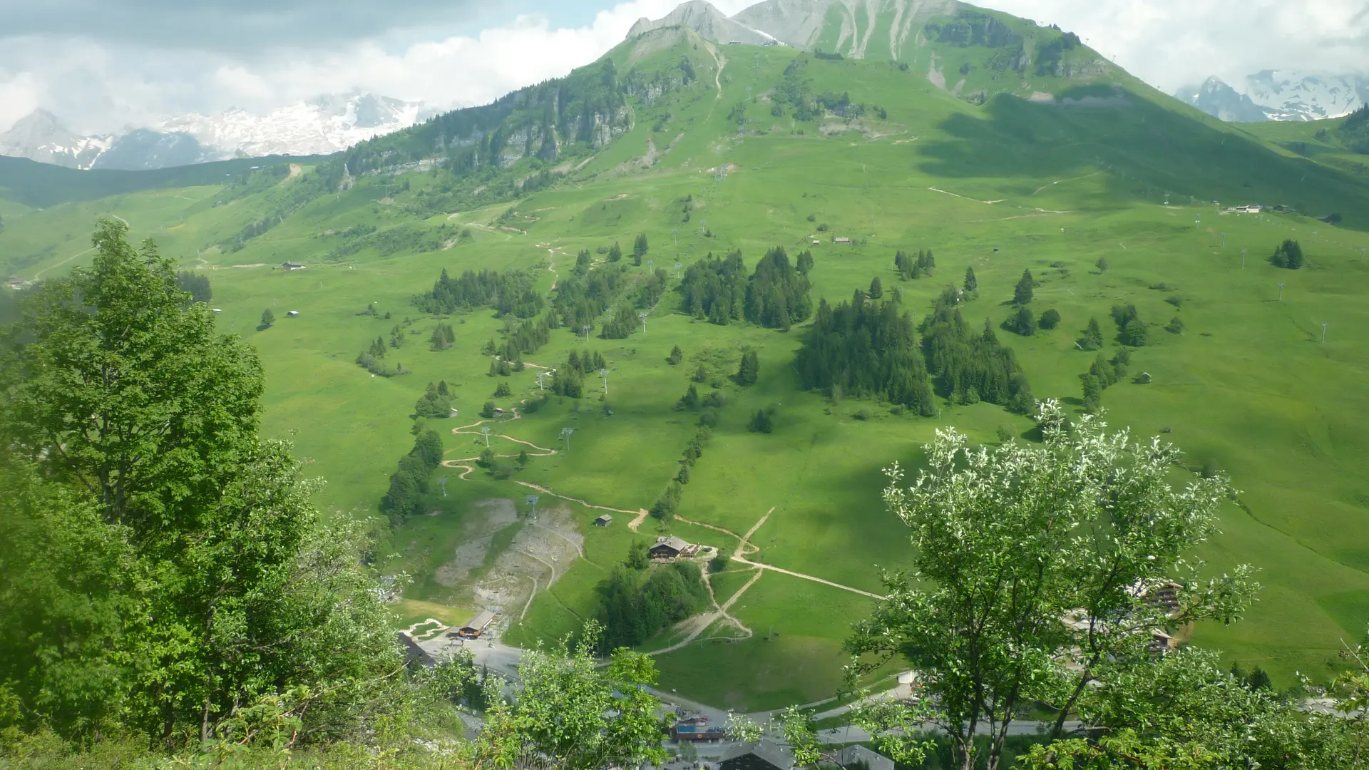 Pistes de descente VTT du Châtelet