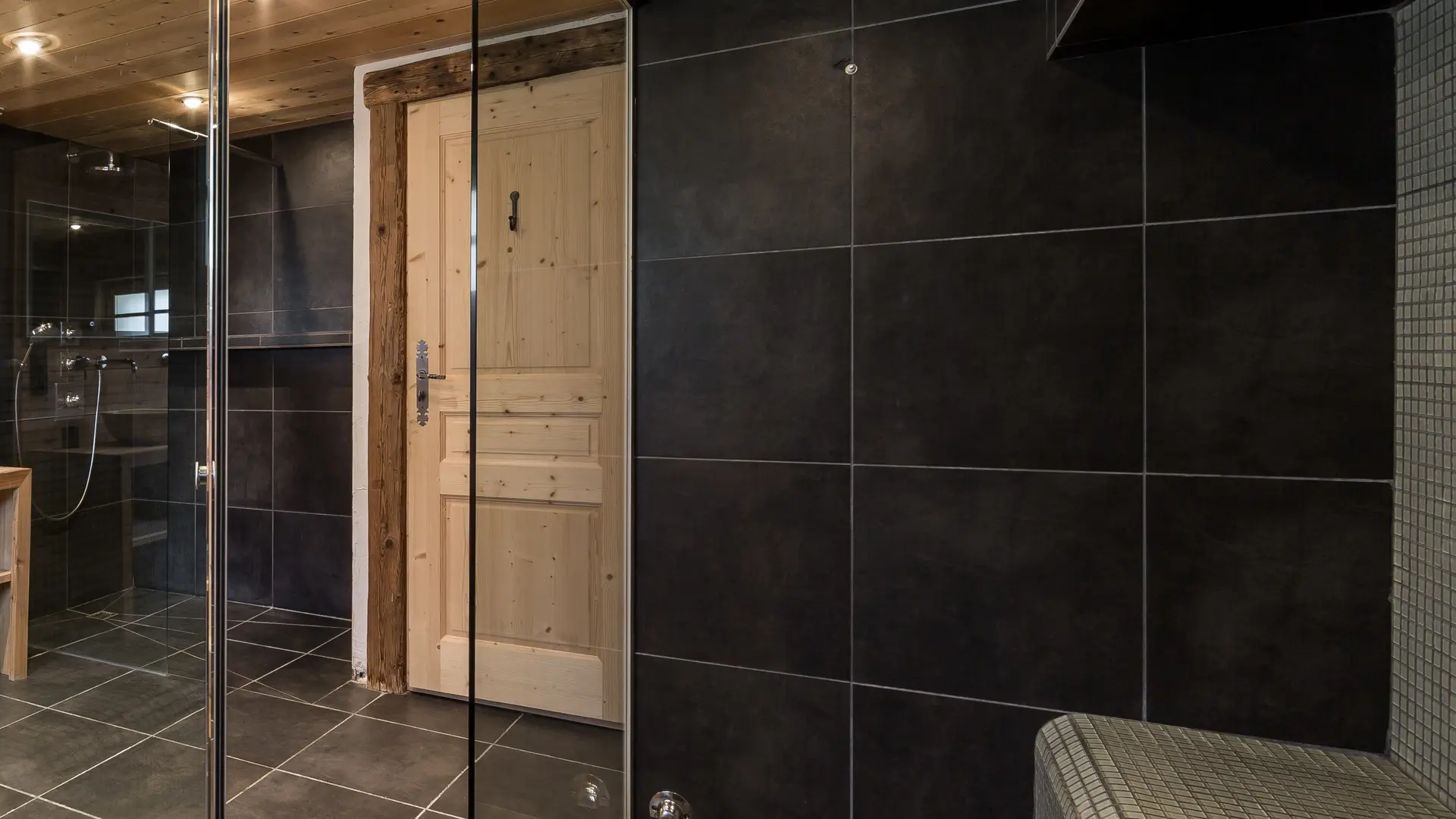 Le hammam, espace de détente après le ski ou la randonnée