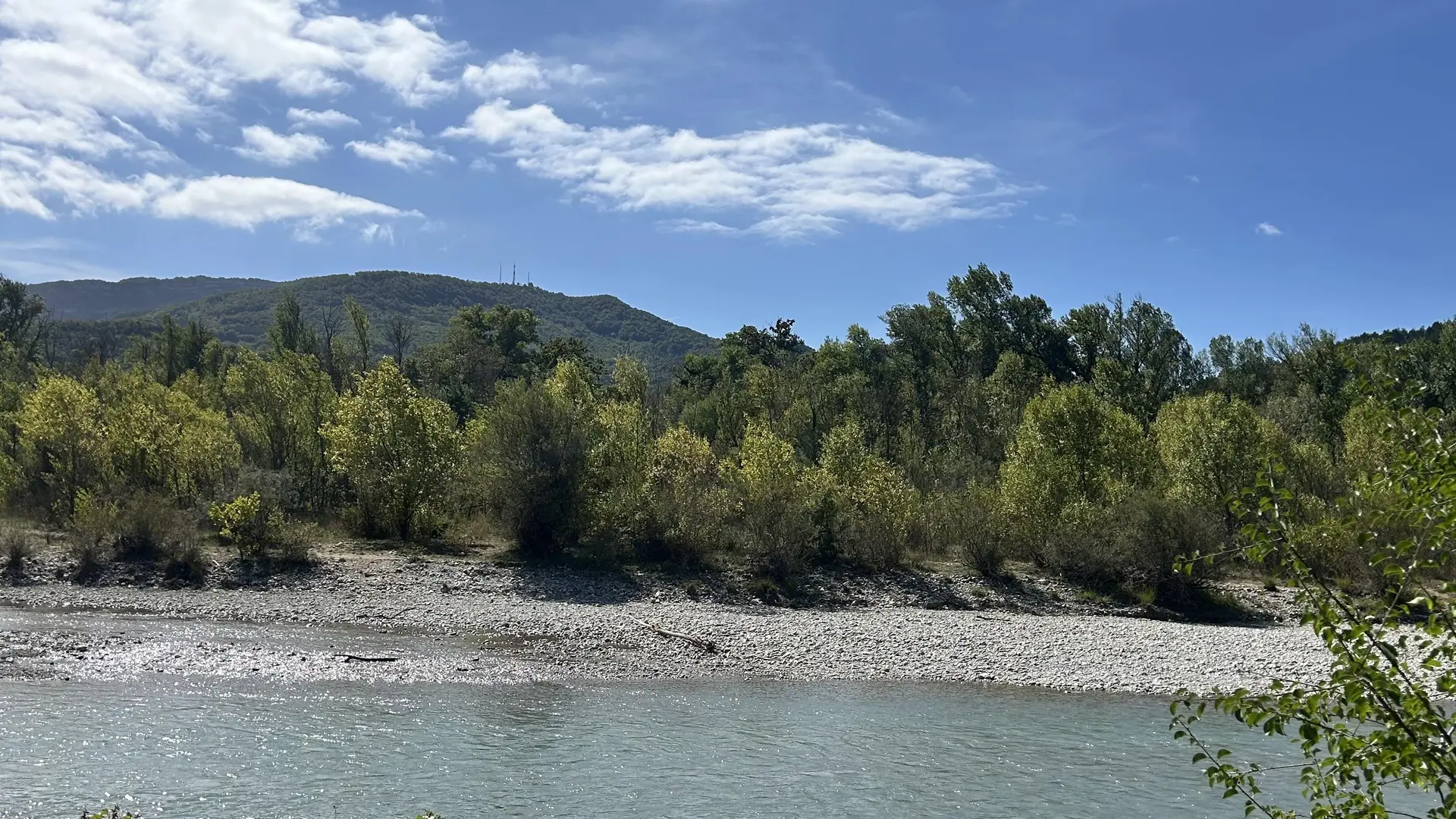 Gervanne Camping - rivière