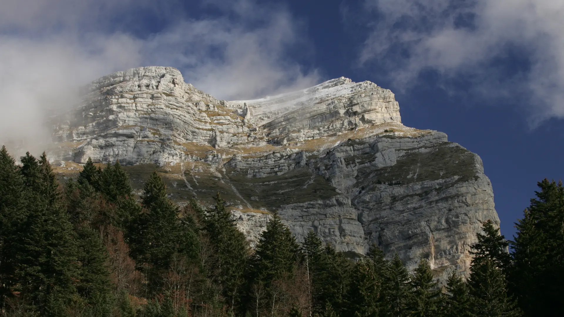 Dent de Crolles saupoudrée