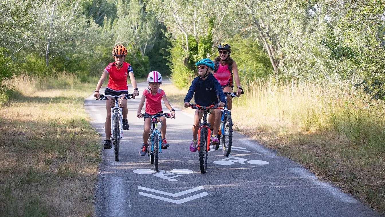 Voie verte Via Rhôna Etape 17