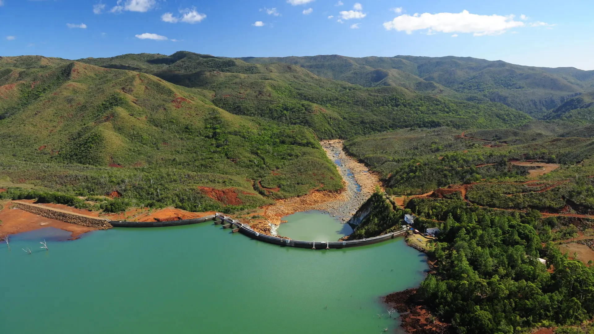 The Yaté Dam in the Great South