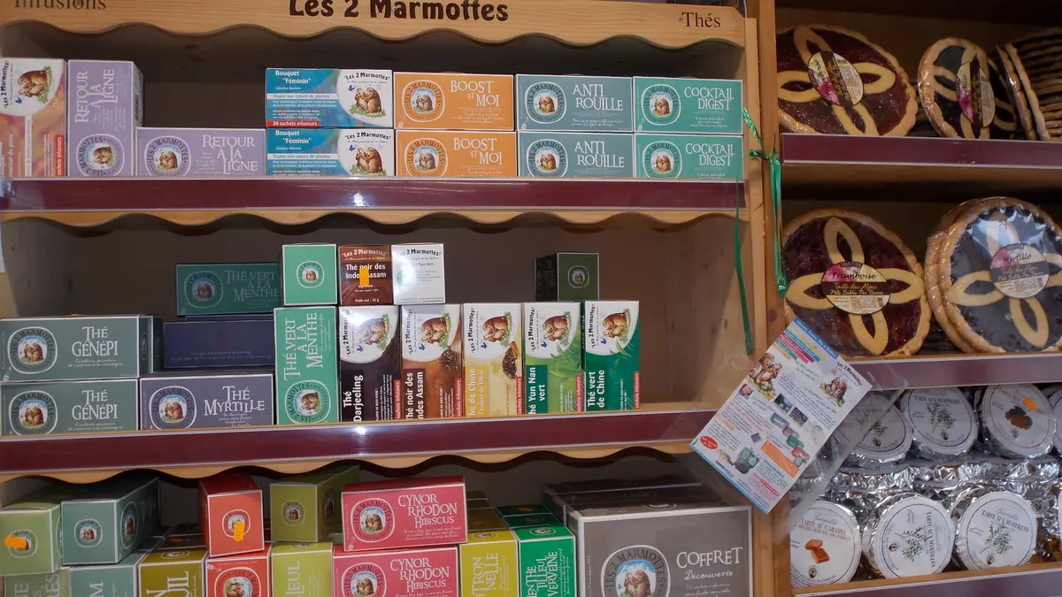 De délicieuses infusions des montagnes - Épicerie Alp Ser Vit - La Grave