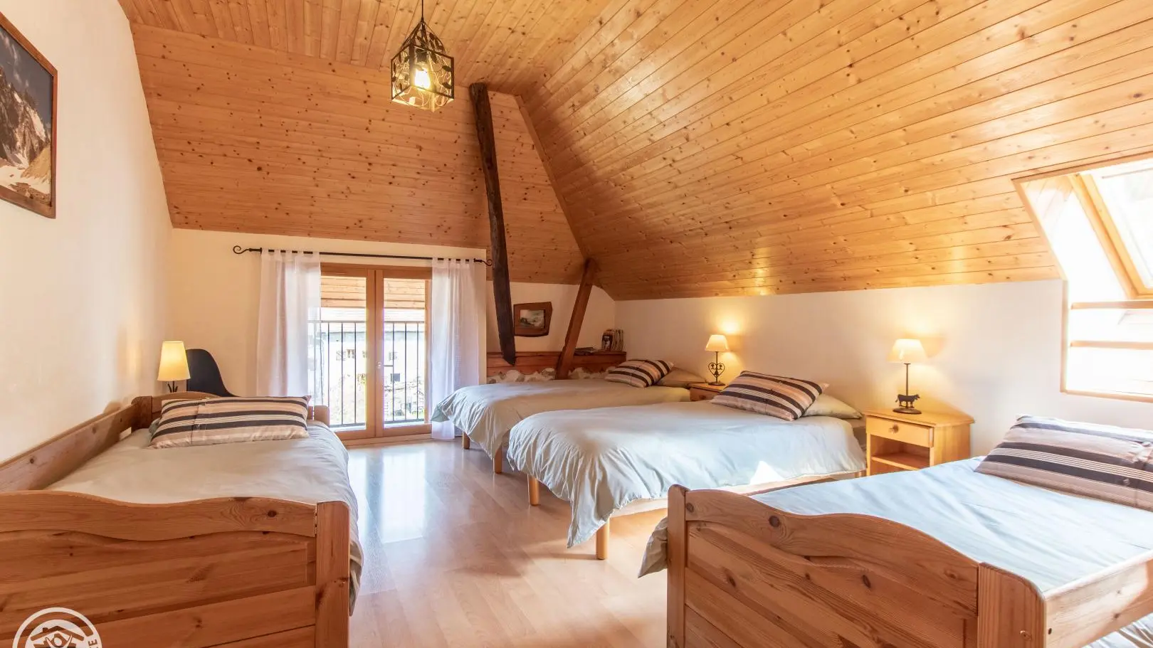 Chambre 3 dans l'esprit dortoir