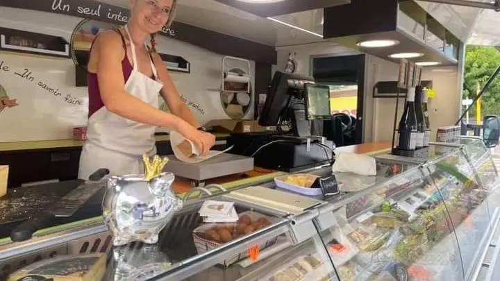 camion de vente ambulante