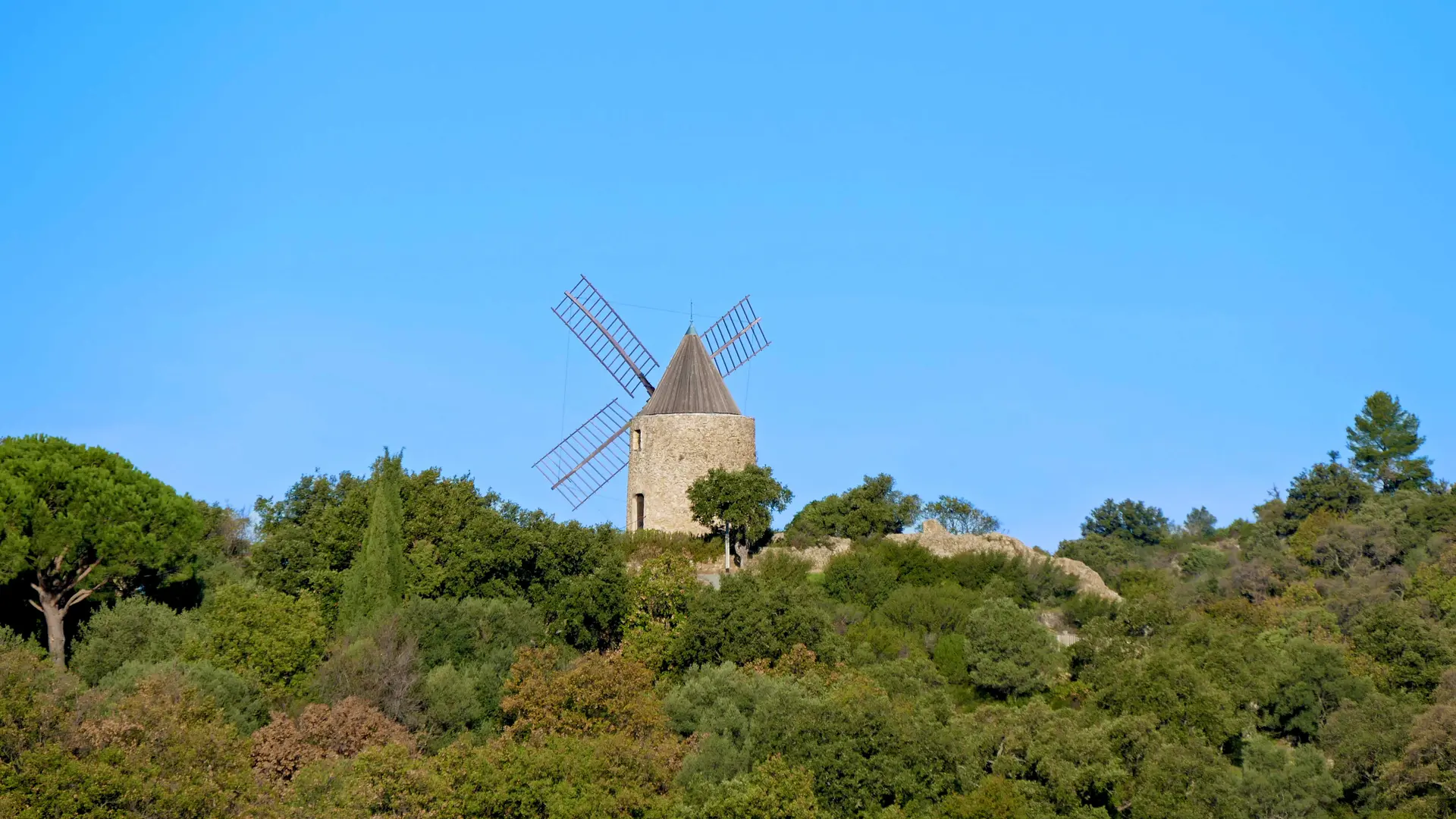 Moulin St Roch à Grimaud