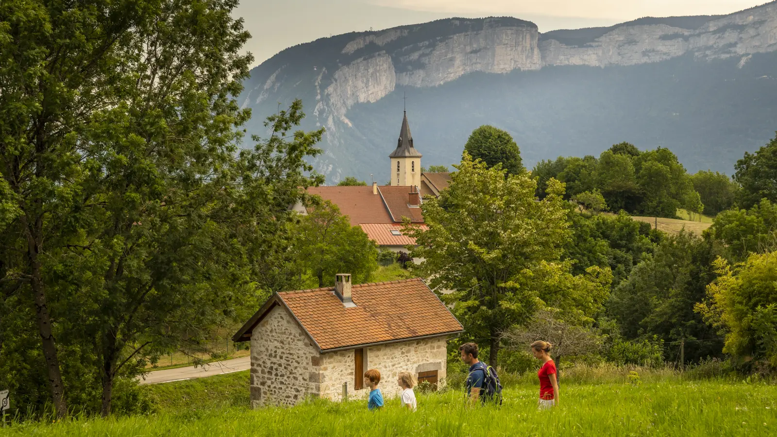 La côte Charvet depuis Mont Saint Martin