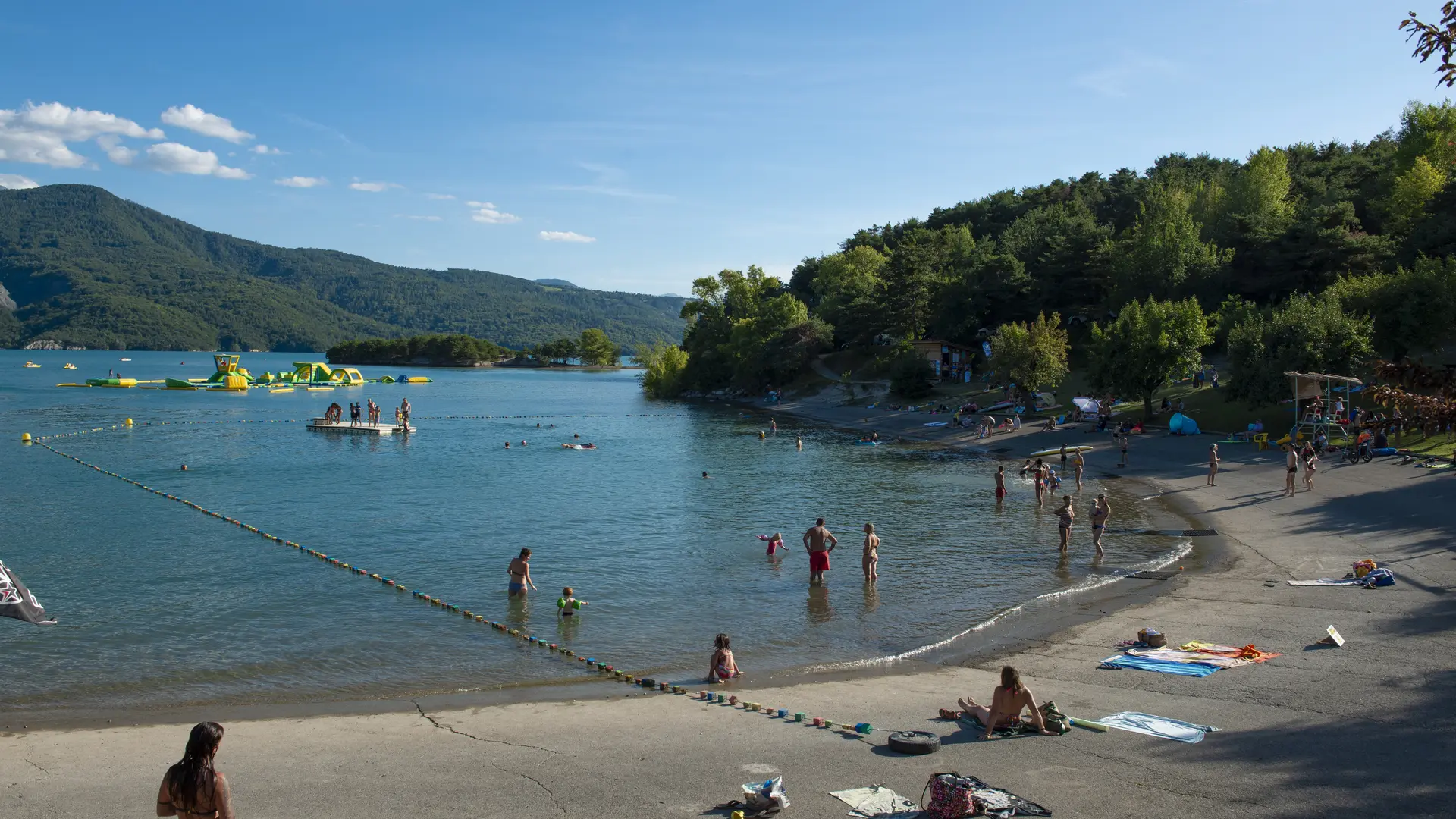 Plage des Pommiers, Baie St-Michel - Chorges