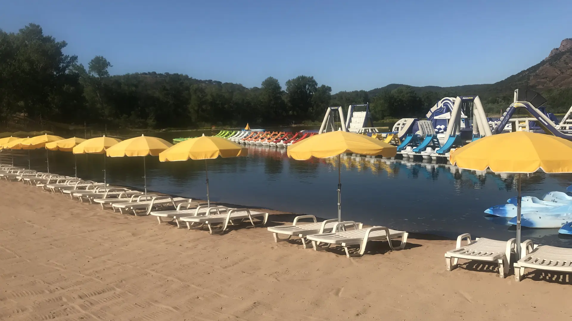 Transats et parasols