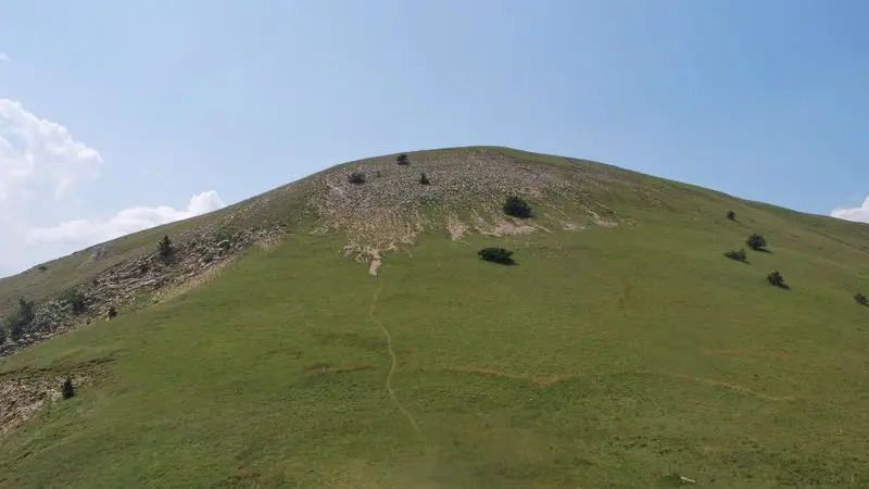 Le Duffre depuis le sentier