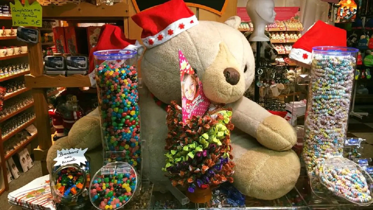 Intérieur du magasin - bonbons