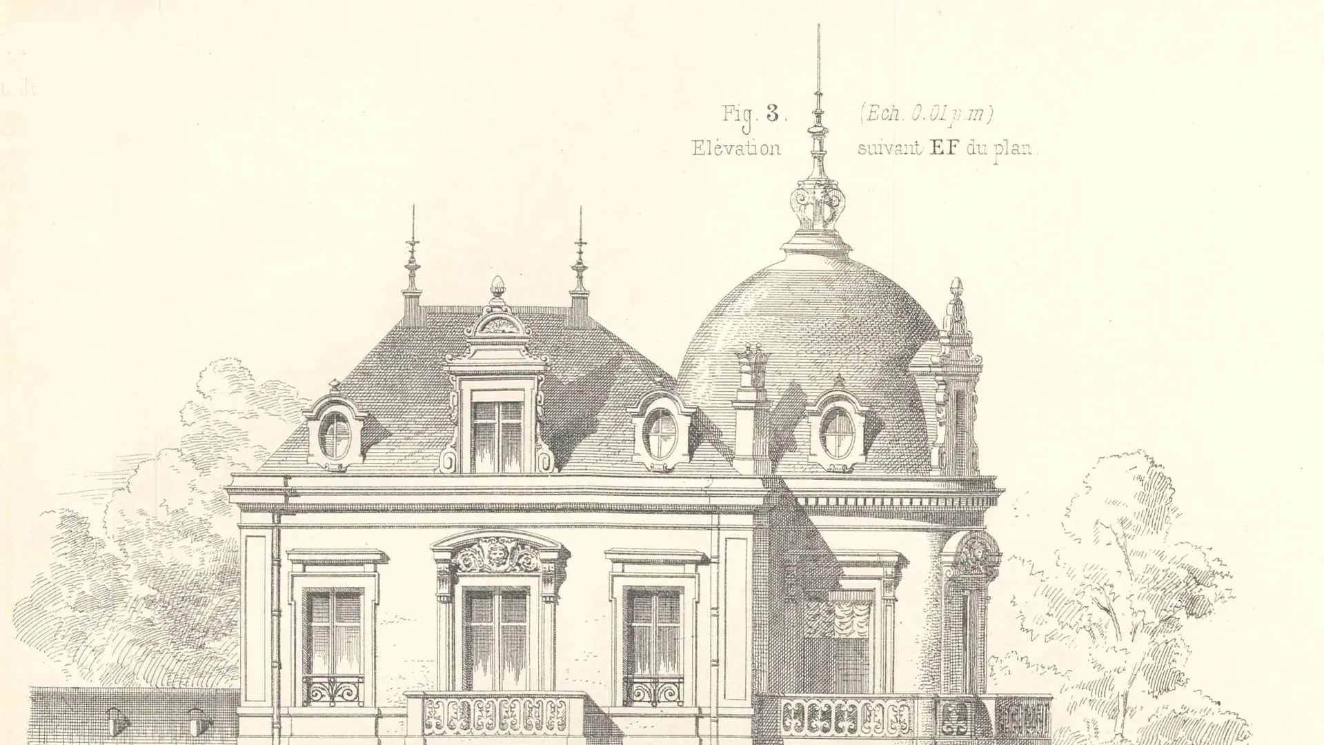 Nouvelles annales de la construction, 1886 (Fonds patrimoniaux de Vichy)