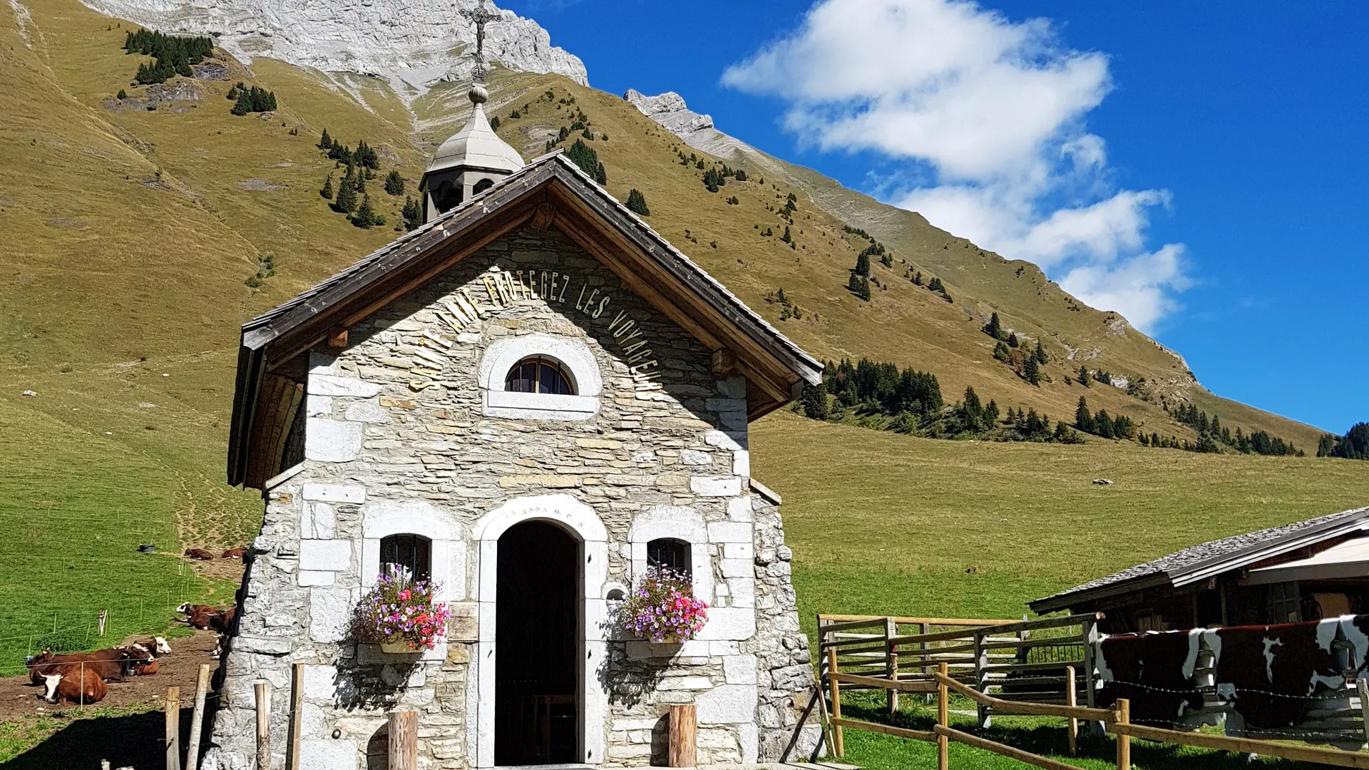 Chapelle Sainte Anne en été