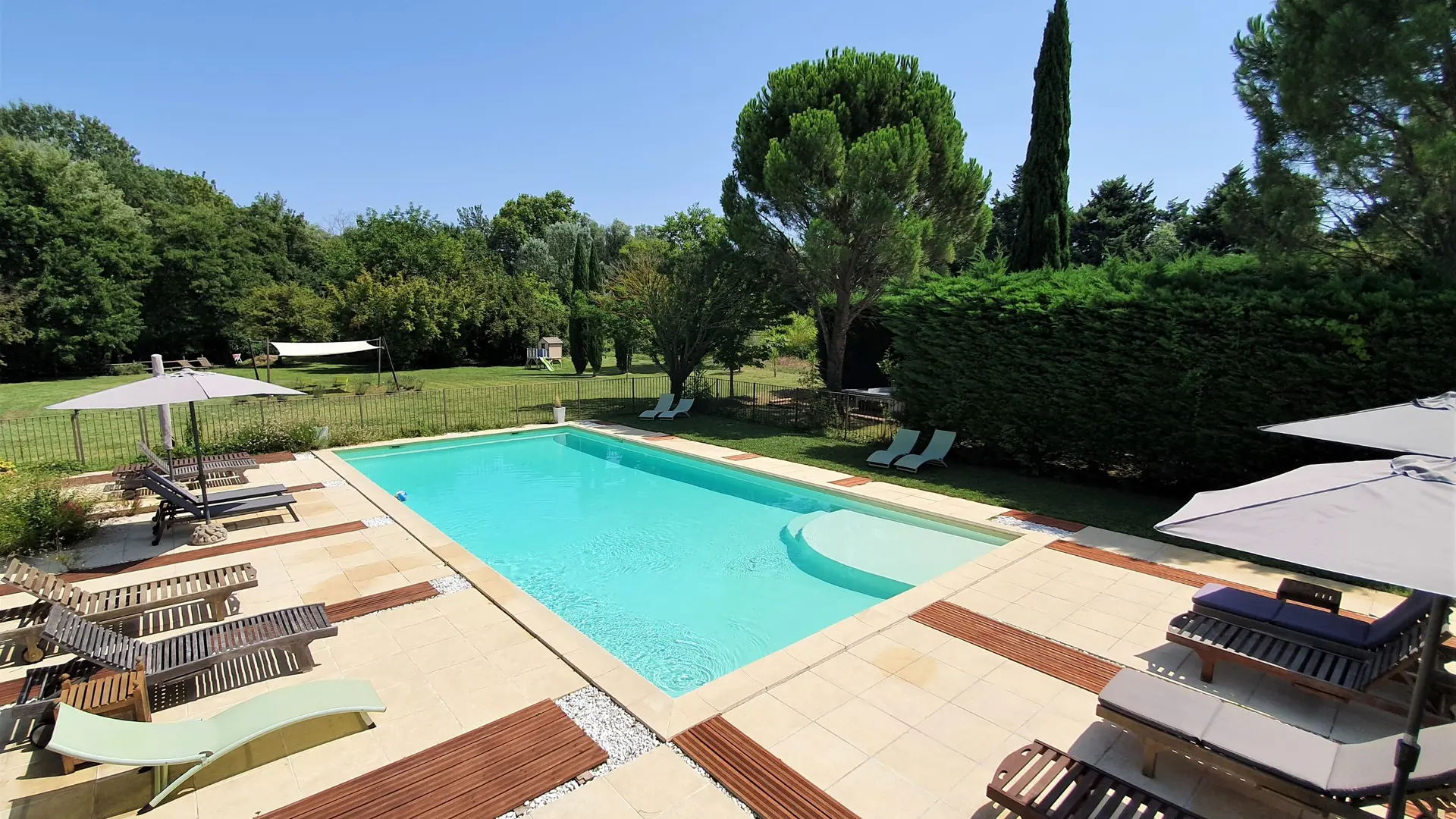 Côté provence Terrasse piscine