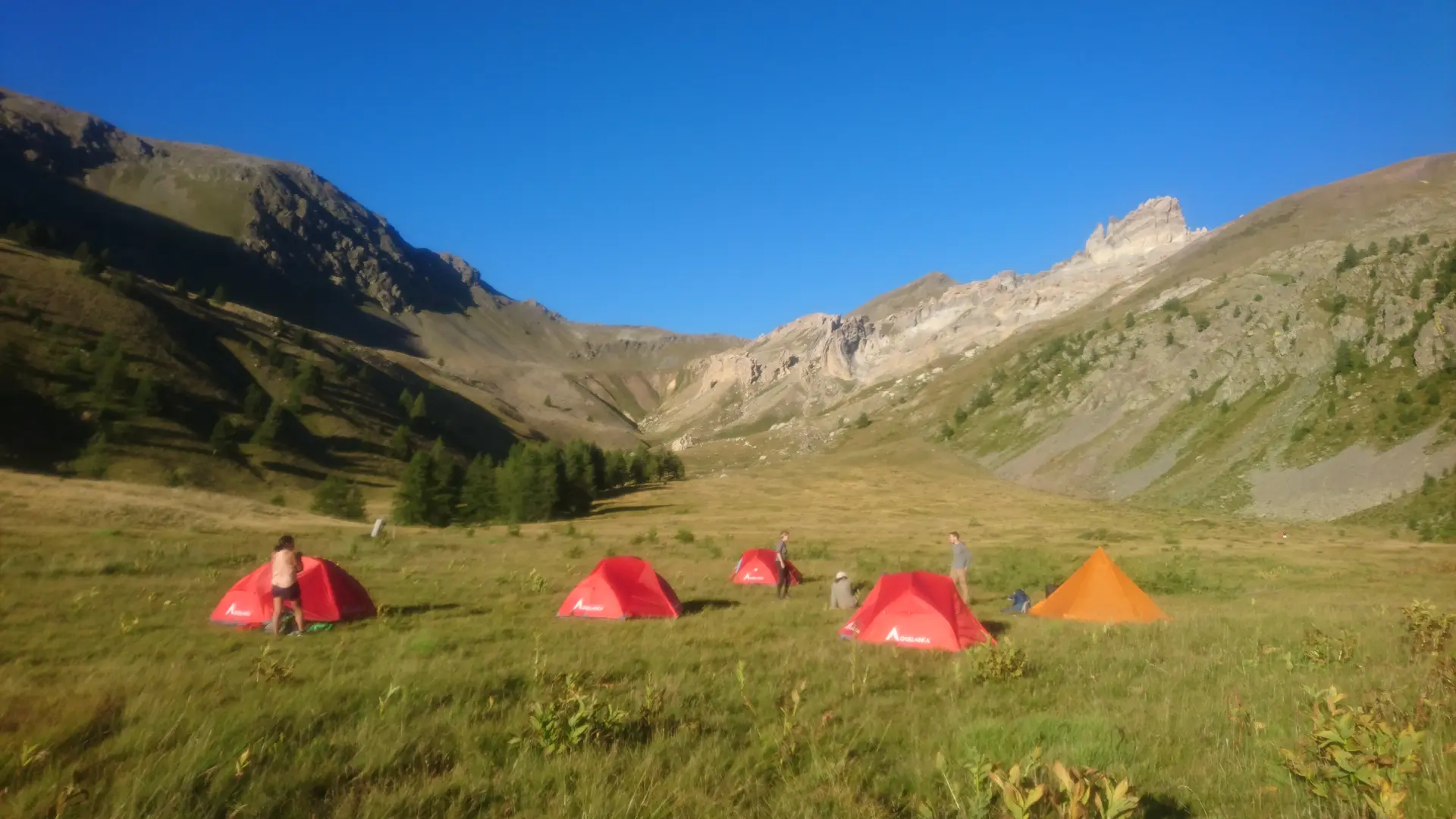 Bivouac dans le Mercantour