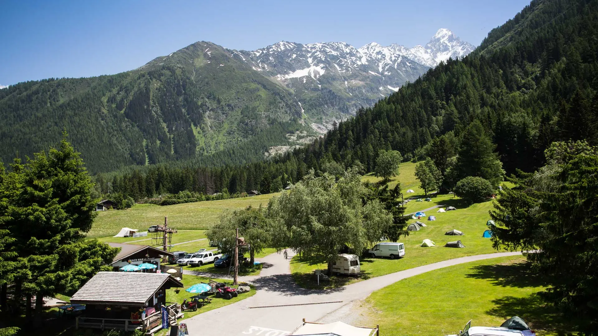 camping du glacier d'Argentière - chamonix