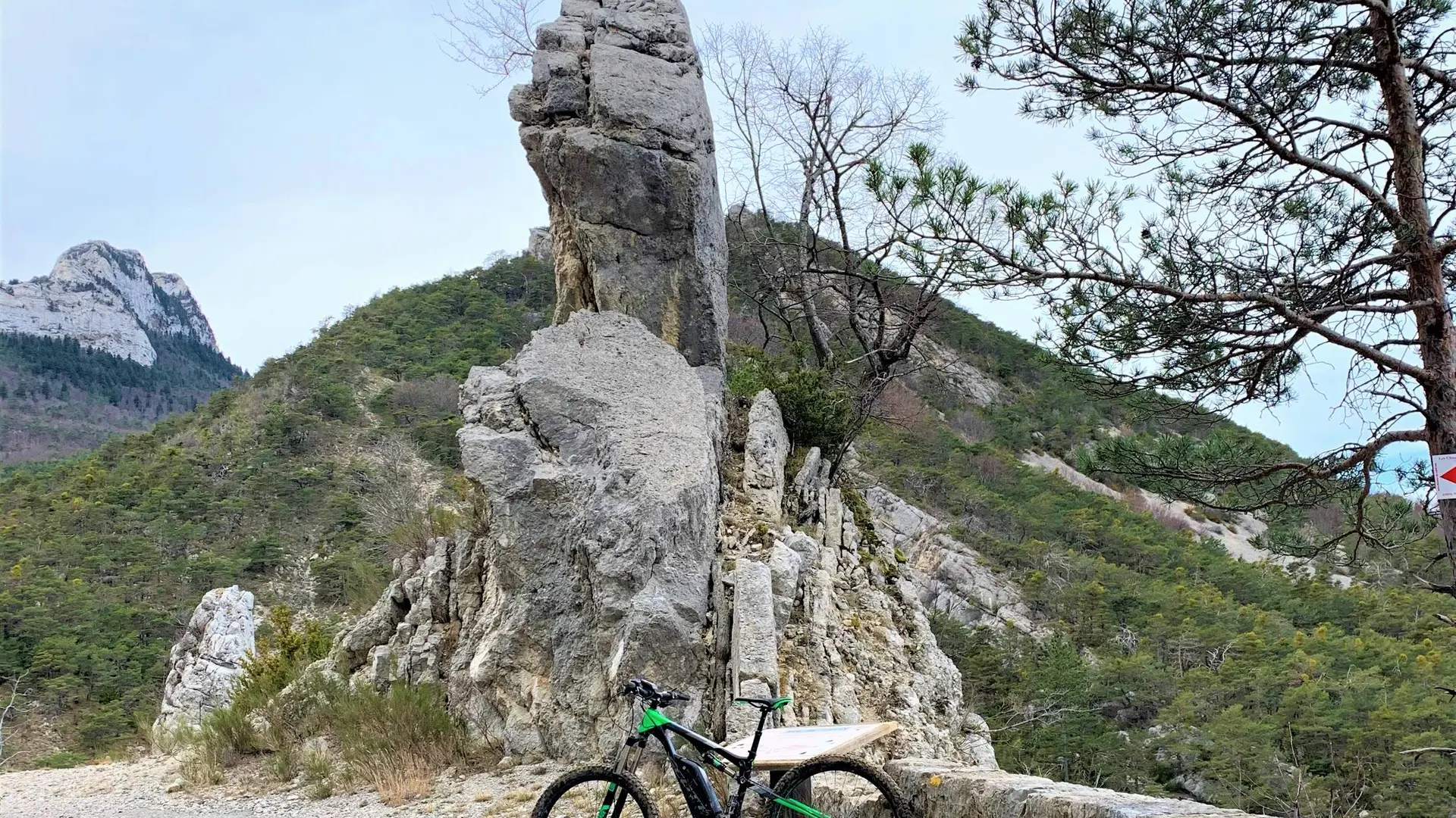 Panorama et formation rocheuse