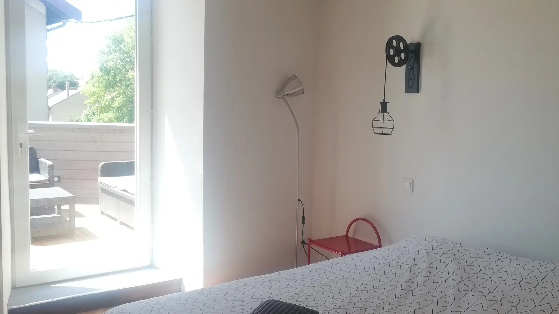 Chambre 1 avec terrasse