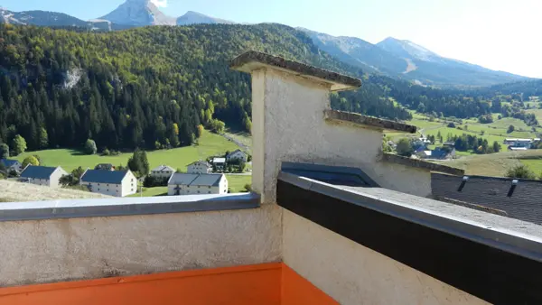 vue de la terrasse