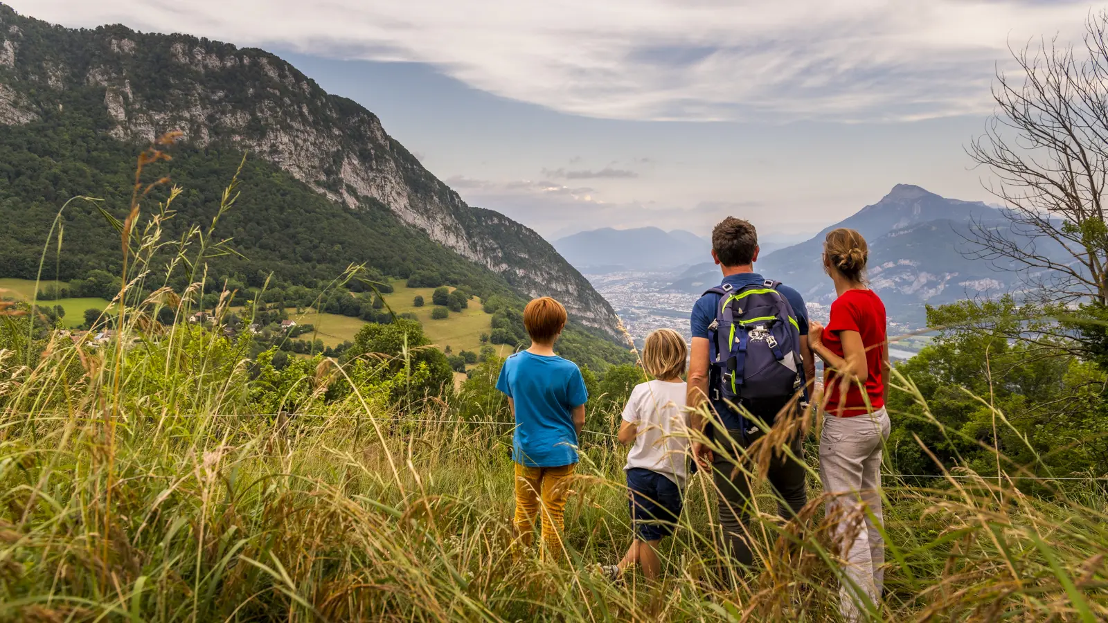 La côte Charvet depuis Mont Saint Martin