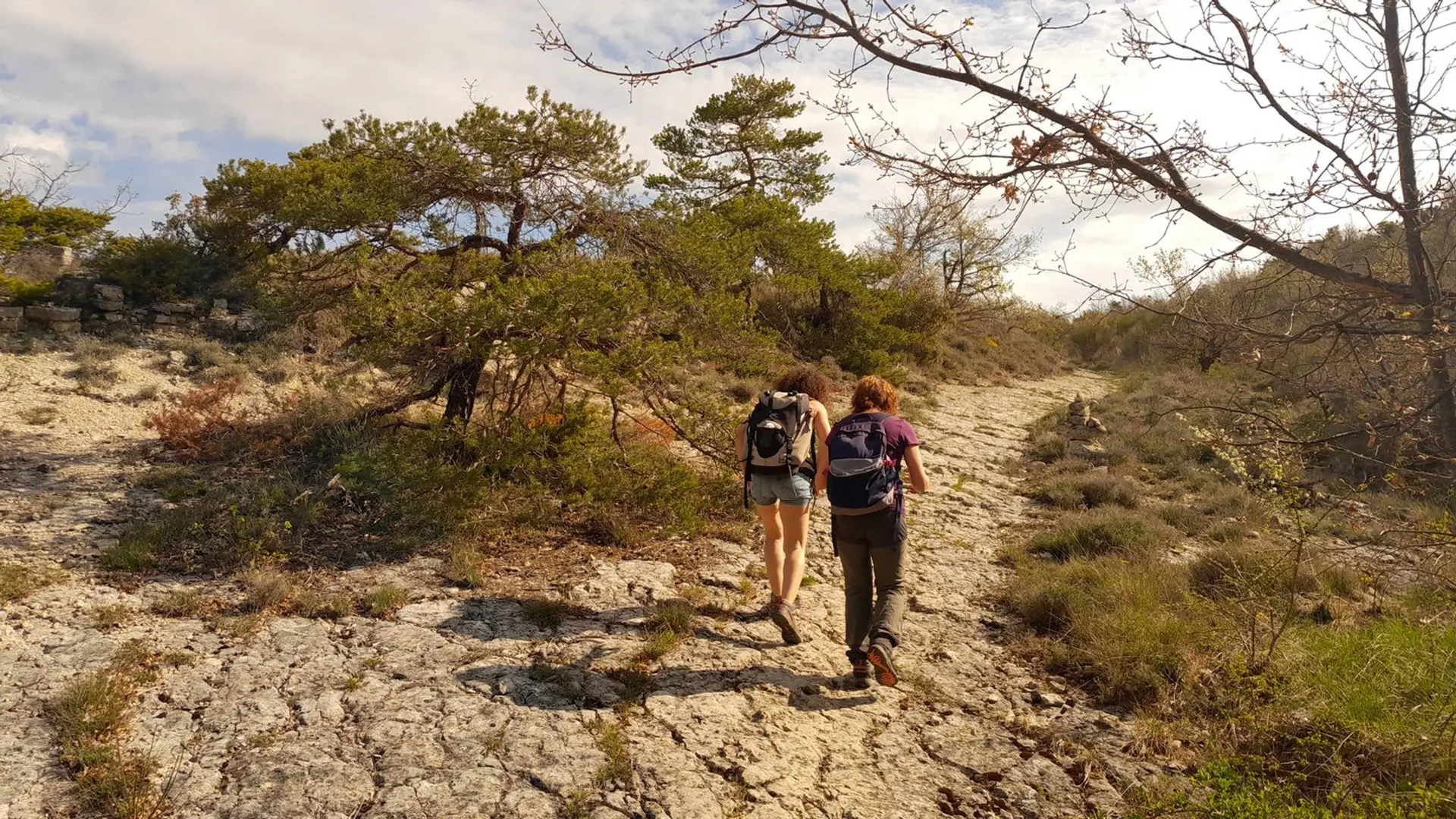 Sur le sentier de Piégros