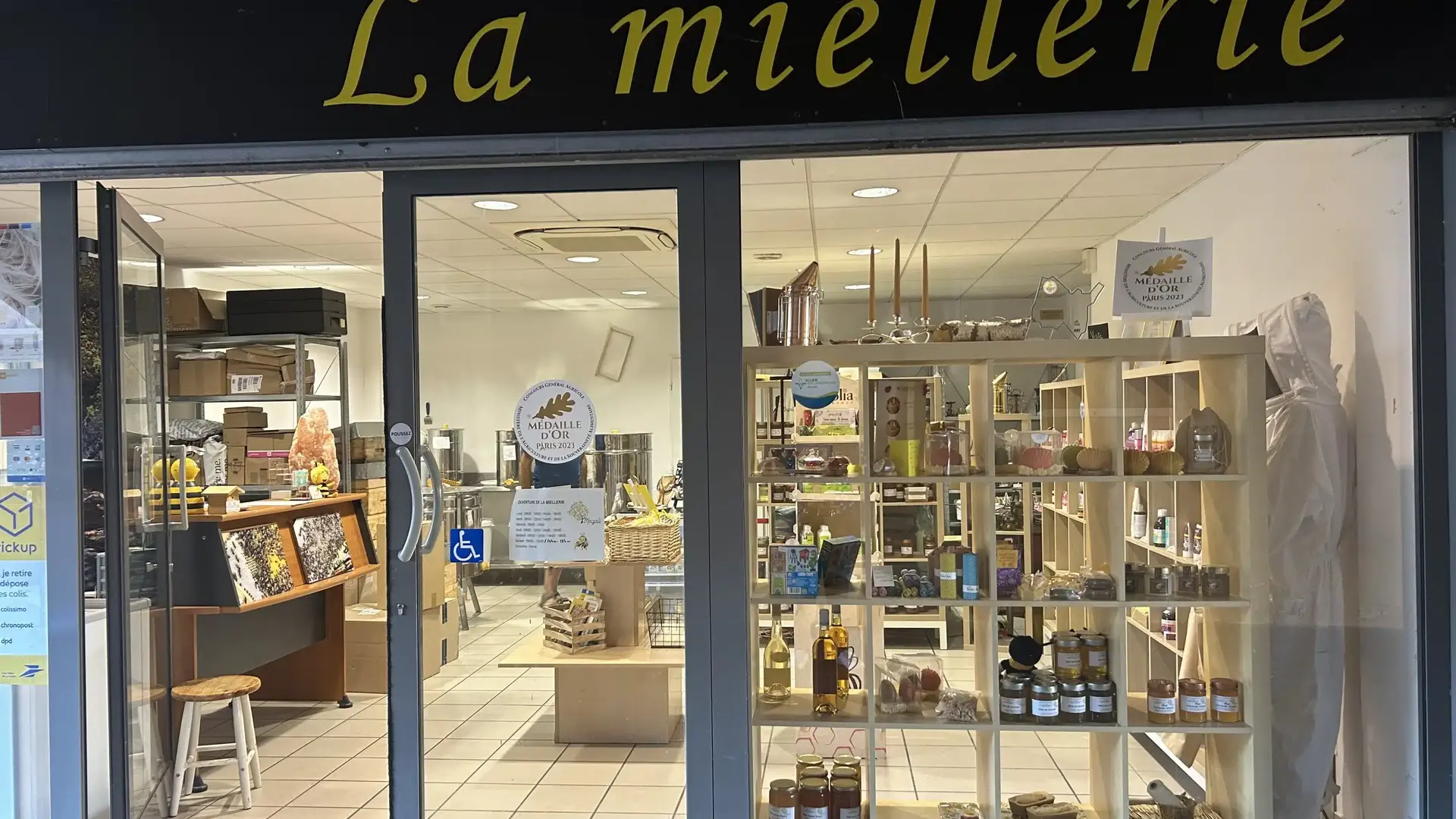 La boutique : La Miellerie