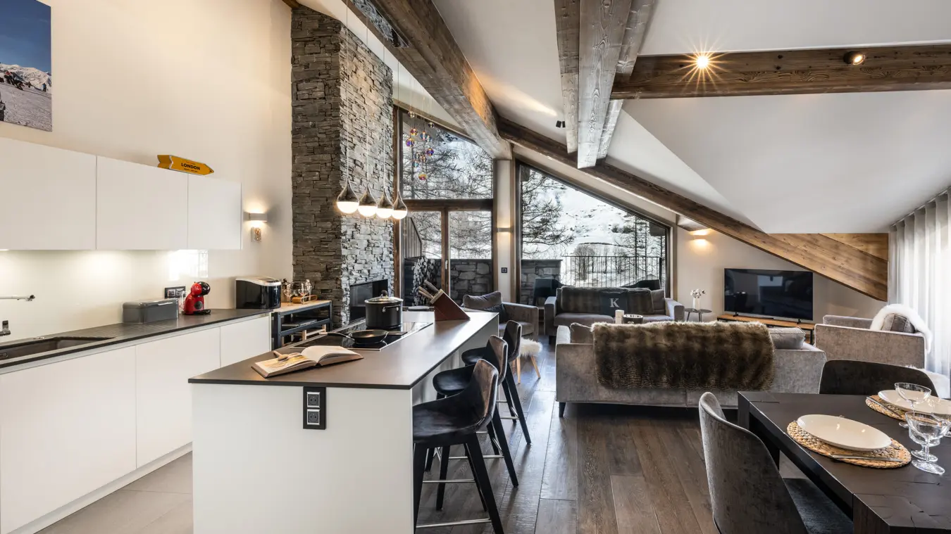 Cuisine - Vail Lodge by Alpine Resorts à Val d'Isère