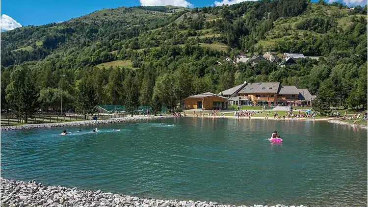 Aire camping cars Base de loisirs Orcières