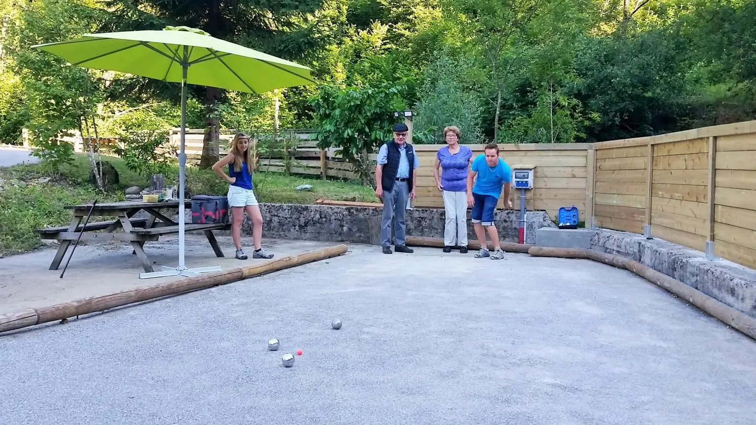 Le terrain de pétanque accessible à tous