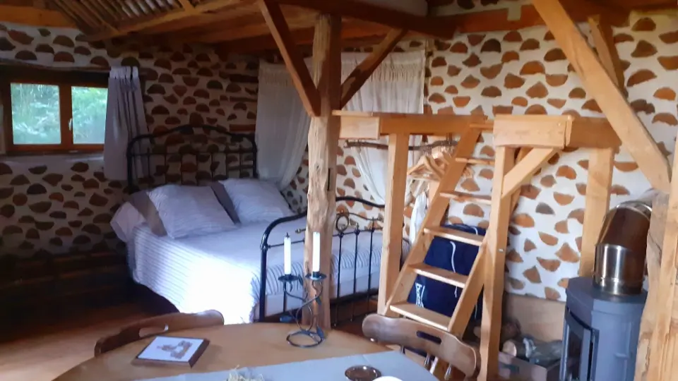 Espace de vie cabane familaile
