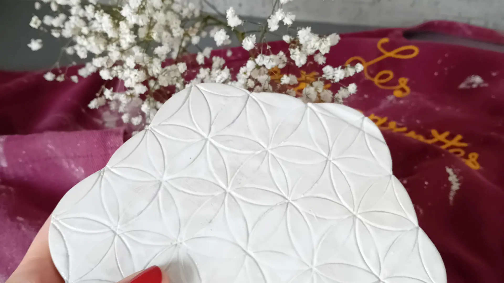 fabrication fleur de vie