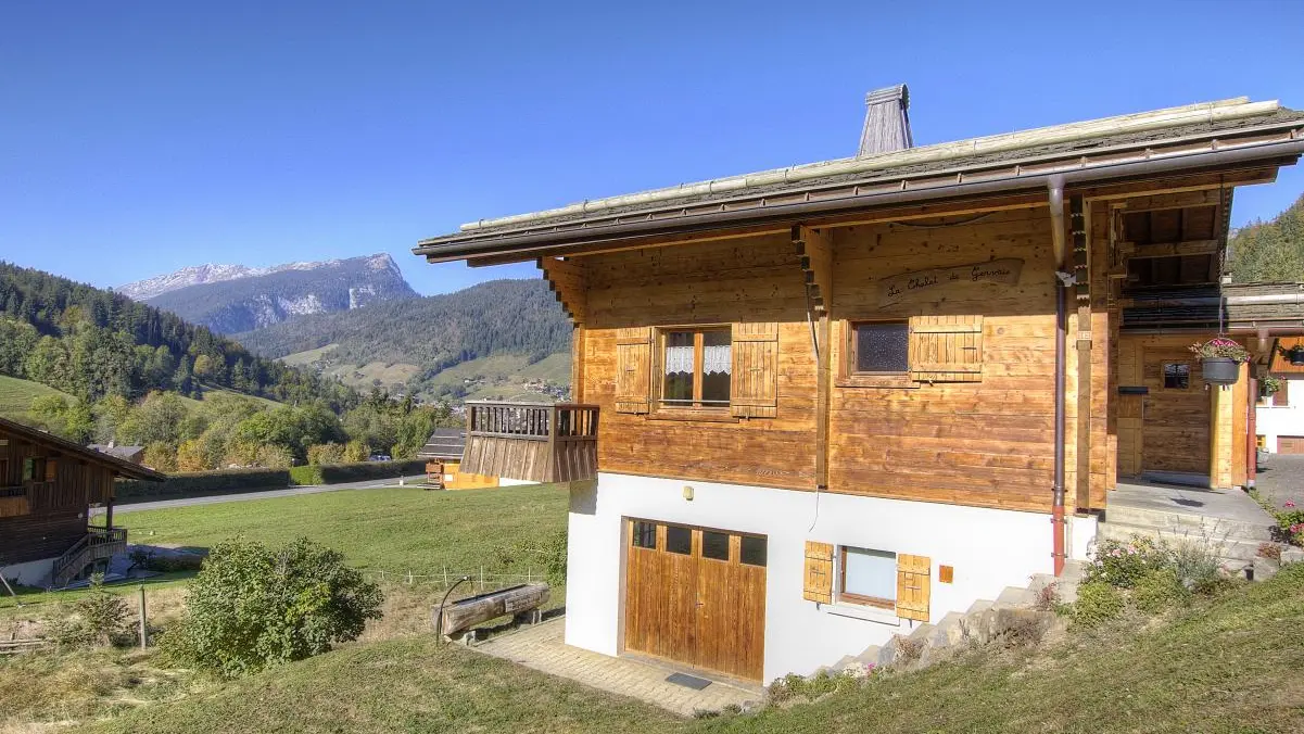 Le Chalet de Gervais face Est