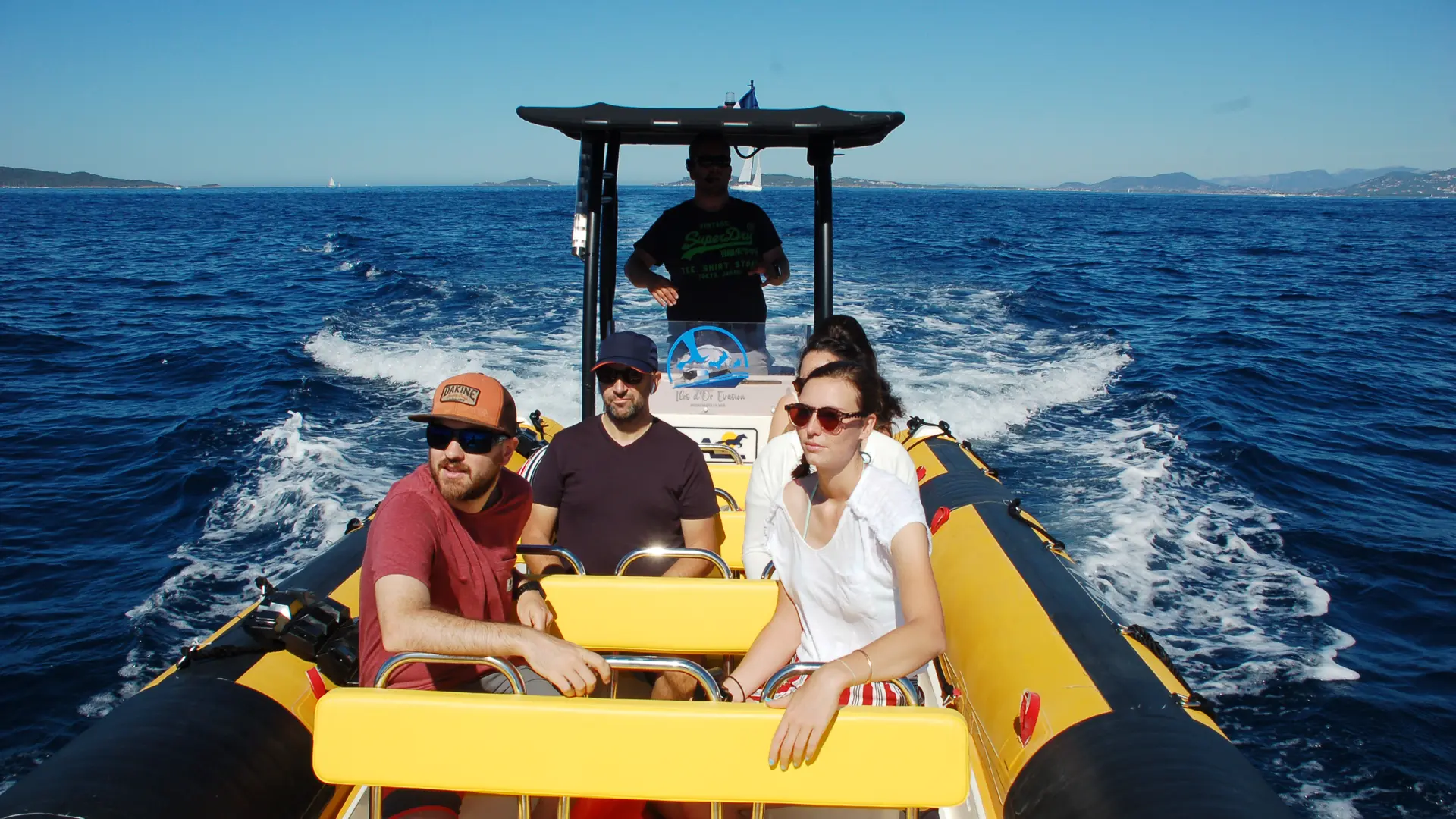 îles d'or évasion - excursions en bateau