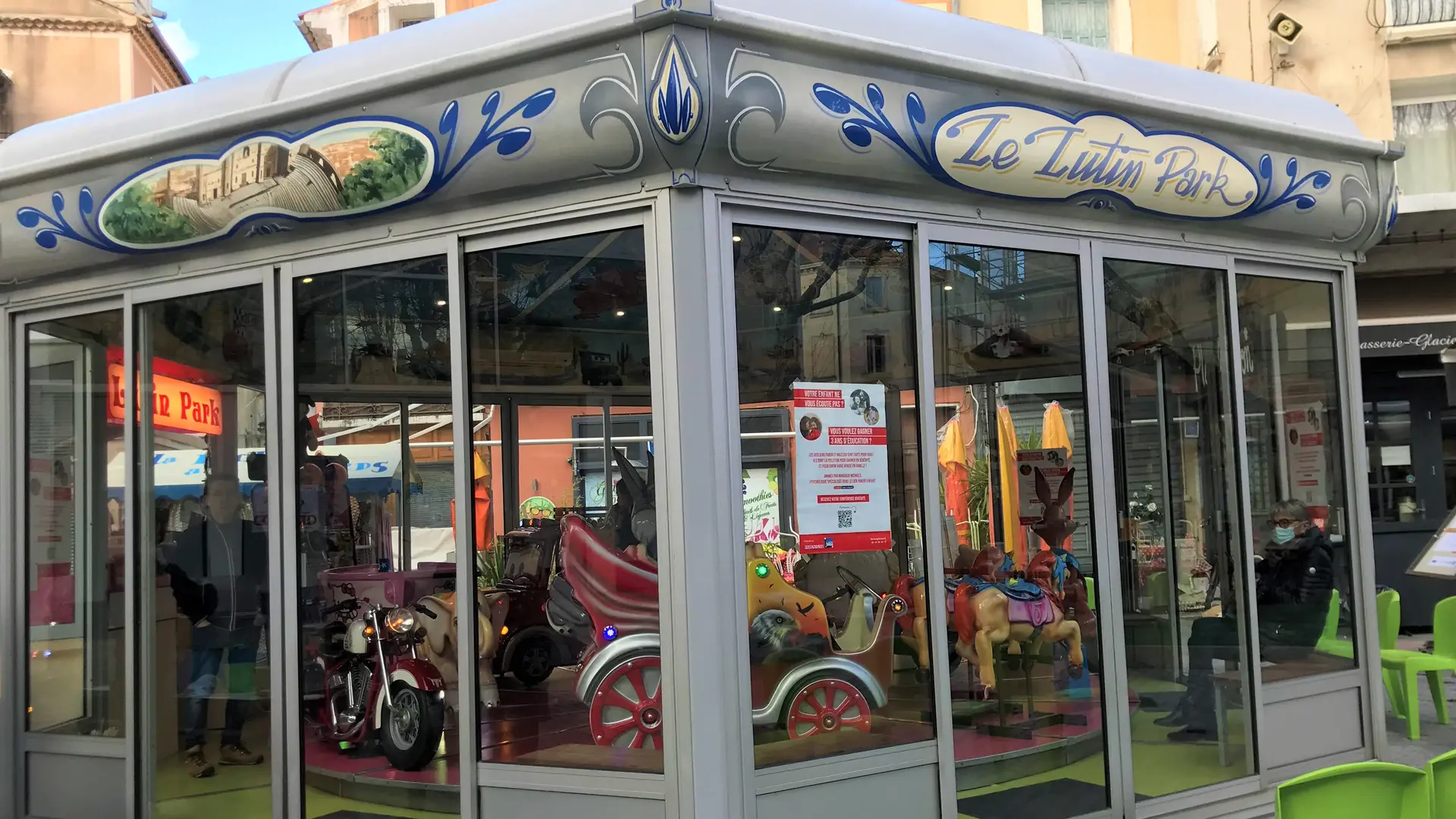 manège Lutin Park Orange