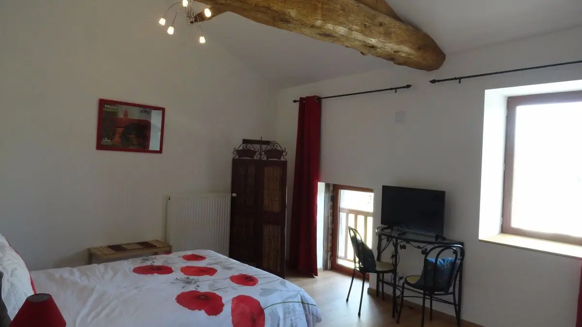 Ferme Passion Chambre Bresse - 2° salle d'eau - WC séparé