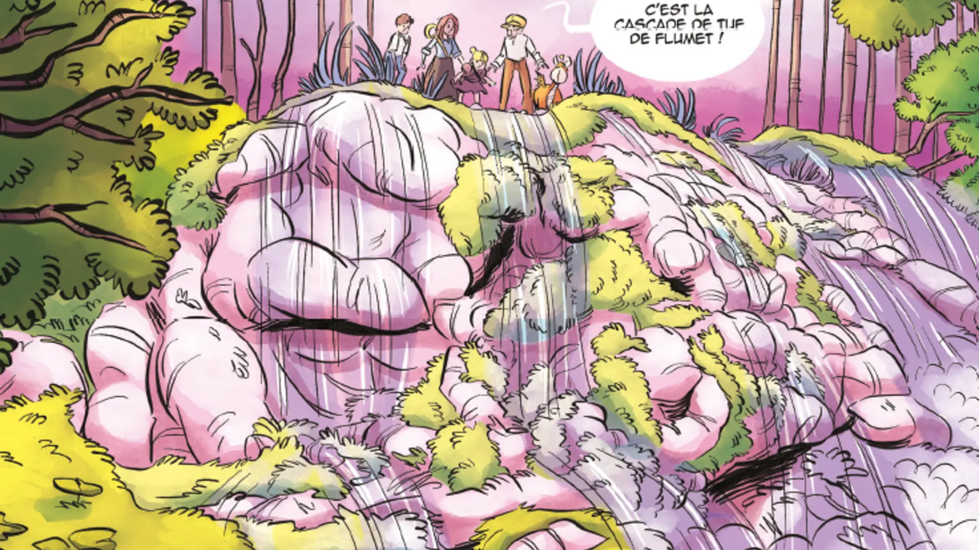 Le Sentier des minimouilles et sa BD