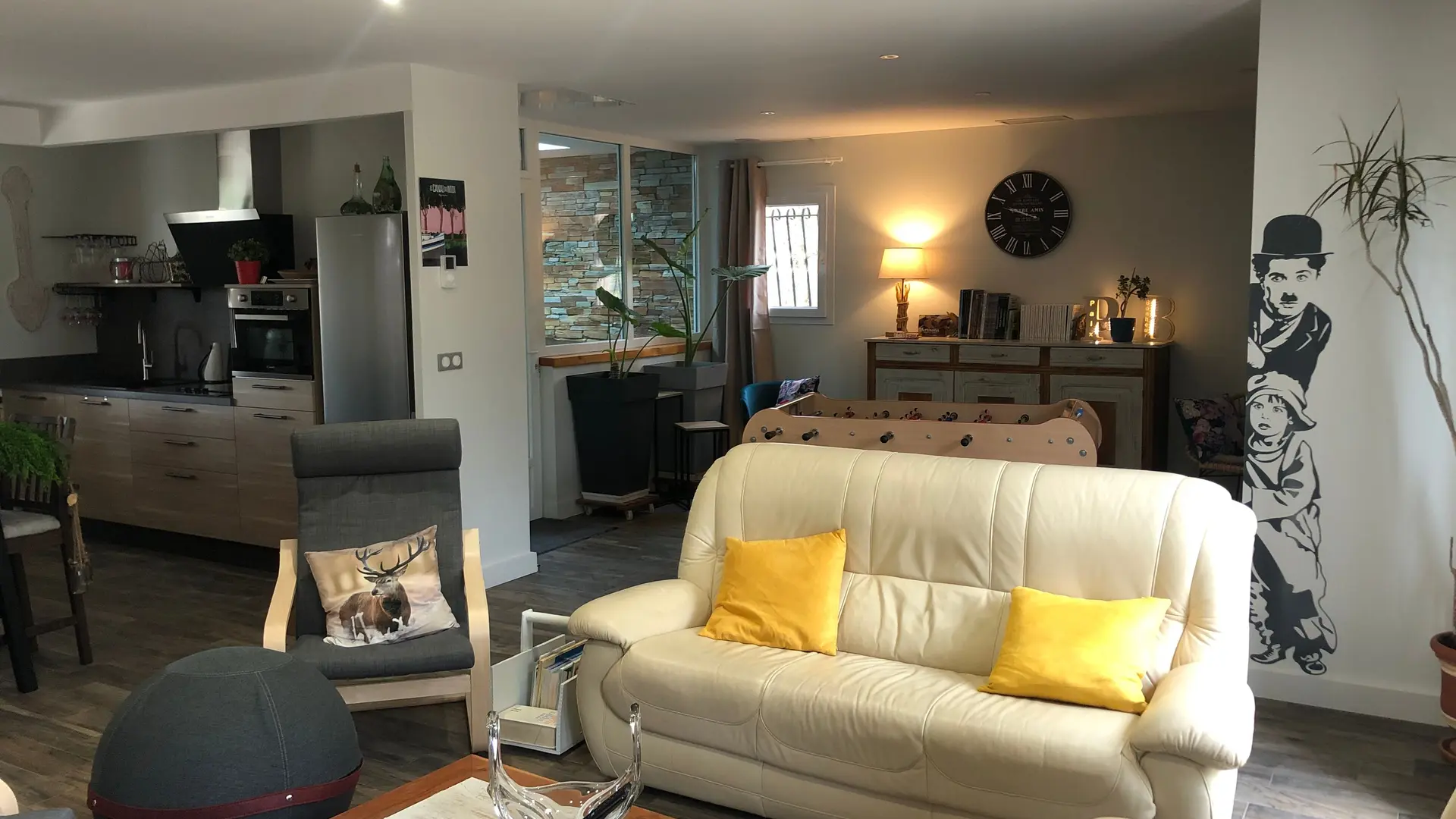 Séjour vue d'ensemble