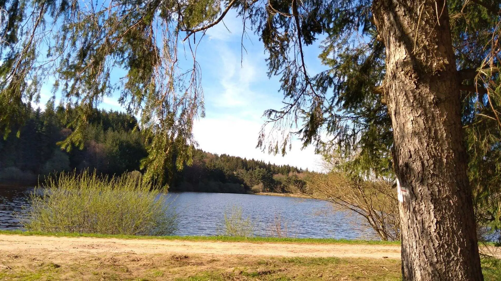 Plan d'eau de Leignecq