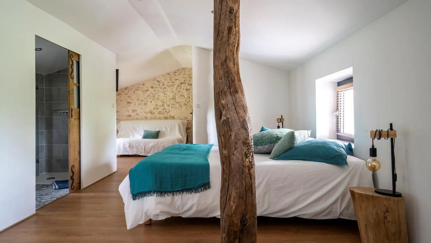 Chambre N+2 Mas d'Osmeea (6 pers.) à Roquefort-les-Pins Gîtes de France Alpes-Maritimes